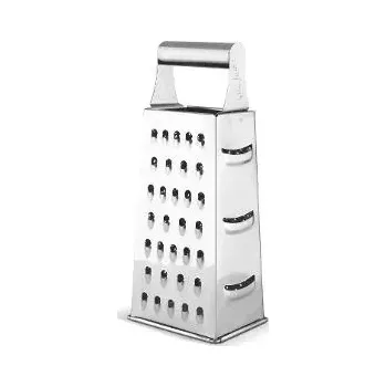 Struhadlo ✂️ LT7068 Multifunkční kuchyňské struhadlo Lamart s ergonomickou rukojetí a nerezovými nástavci | Profesionální pomocník pro dokonalé krájení a strouhání 9×7×21,5 cm