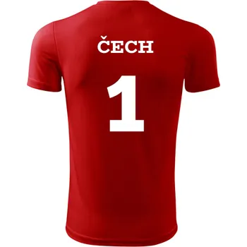 Dres Čech - Barva: červená, Velikost XXXL