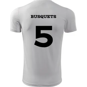 Sport Dres Busquets - Barva: bílá, Velikost XXXL