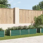 vidaXL Vyvýšený záhon pozinkovaná ocel 240 x 80 x 45 cm [44843] Barva: Zelená