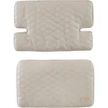 Béžová vložka do jídelní židličky Greyish gesteppt – Roba ID_1786680