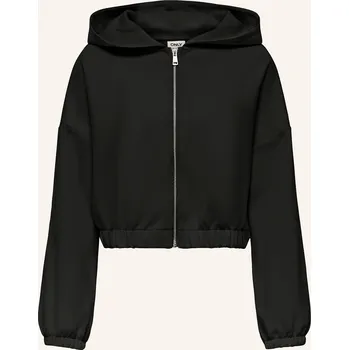 Dámská mikina Only Dámská Cropped Mikinová Bunda, černá, 36