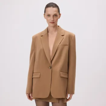 Dámské sako Reserved - Jednořadý blejzr - béžová - YS469-80X - YS469-80X-XS