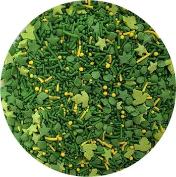 Přisada na vaření a pečení Cukrové zdobení Zelený super mix 80g - I LOVE CAKES