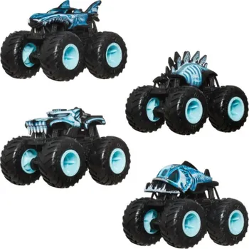 auto na autodráhu Hot Wheels Monster Trucks X-Ray 4Pack