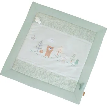 Hrací deka Světle zelená dětská hrací podložka 100x100 cm Woodland Buddies – Roba ID_1786562