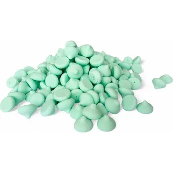 Čokoláda Hospodyňkám.cz Mini sněhové pusinky světle modré 25g