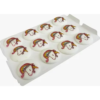 Čokoláda Hospodyňkám.cz Cukrová kolečka Jednorožec 12ks