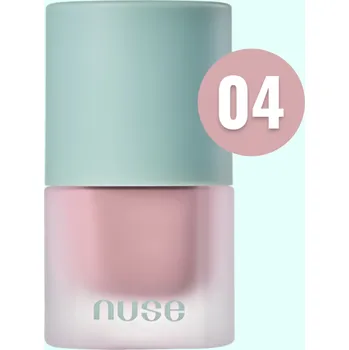 Přípravek na tvář NUSE - Mousse Care Cheek - Pěnová pečující tvářenka - 04 Mauve solid - 16 ml