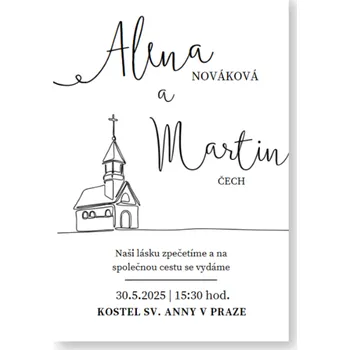 Party nádobí Personal Oznámení - Classic Zvolte množství: od 11 ks do 30 ks