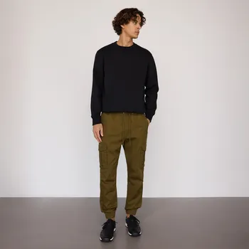 Pánské kalhoty Reserved - Kalhoty cargo joggers - zelená - 5481L-87X - 5481L-87X-M