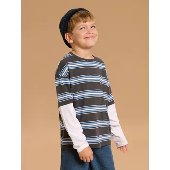 Chlapecké tričko Sinsay - Tričko s dlouhými rukávy - šedá - 777EY-90X - 777EY-90X-128