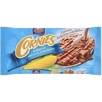 Trvanlivě pečivo RACIO Cornies s mléčnou čokoládou (20 ks)