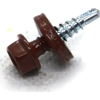 Vrut Farmářský vrut 4,8x20 RAL3009 cihl. hnědá