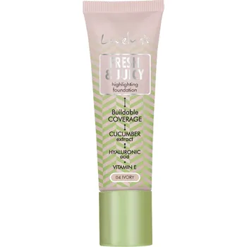 Make-up Lovely Fresh & Juicy Foundation rozjasňující podkladová báze na obličej 04 Ivory 25g