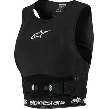 Motocyklový chránič Chránič hrudi STELLA PLASMA CHEST, ALPINESTARS, dámský (černá/bílá, vel. L)