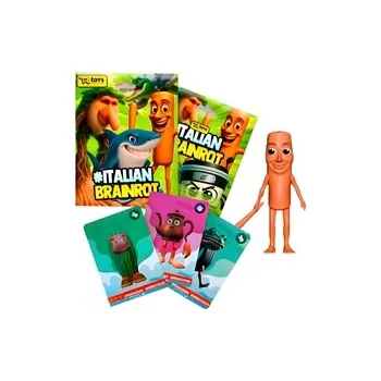 Italian Brainrot - Assorted Figure + 3 Collectable Cards