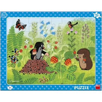 Puzzle KRTEK A JAHODY 40 deskové Puzzle