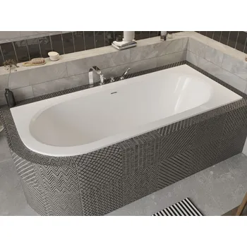 Vana BESCO AVITA SLIM+ ASYMETRICKÁ VANA 160x75 cm PRAVÁ