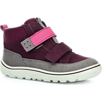 Dětská móda Ricosta Joko Melot/Graphit kotníkové barefoot boty Velikost boty (EU): 32, Vnitřní délka boty: 213, Vnitřní šířka boty: 71