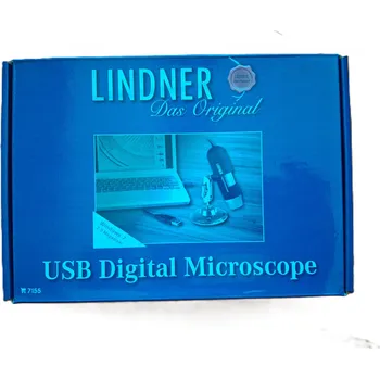 Obal pro sběratelský předmět Lindner USB digitální mikroskop LINDNER, zvětšení 20 - 200×