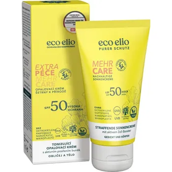 Přípravek na opalování ECO ELIO OPALOVACÍ KRÉM EXTRA PÉČE SPF 50, 75ml