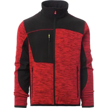 Pánská softshellová bunda TRAVEL červená Bez potisku