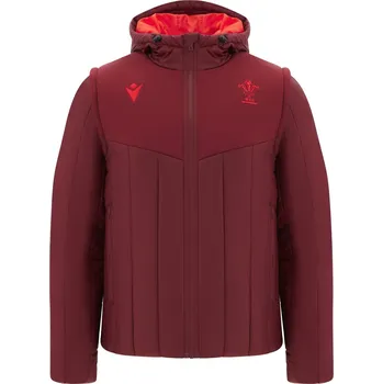 Pánská větrovka Bunda Macron Red 1162264 Large