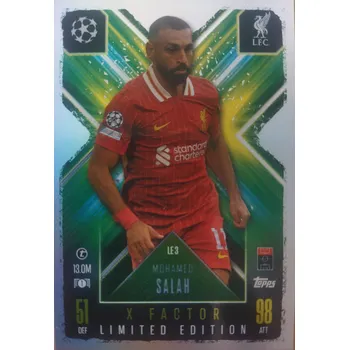 Sběratelská karetní hra Mohamed Salah