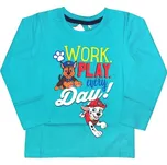 Chlapecké bavlněné tričko, tyrkysová - Paw Patrol, vel. 116