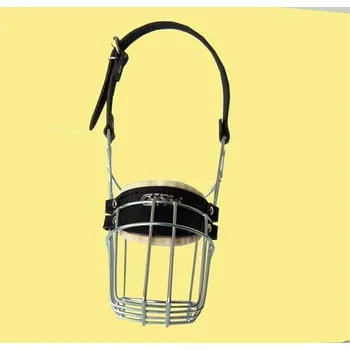 CHOPO Czech s.r.o. Náhubek kovový Pudl, Jezevčík - fena, chrom 75 x 85 x 75 mm