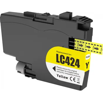 Inkoust Techtek TCTK-BLC424Y-8-D-Y pro Brother DCP-J 1200 - neoriginální