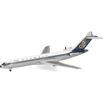 Plastikový model Herpa - Boeing B727-284, Olympic Airways "1990", Řecko, 1/500