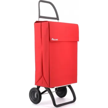 Rolser Jean LN 2, nákupní taška na kolečkách, červená