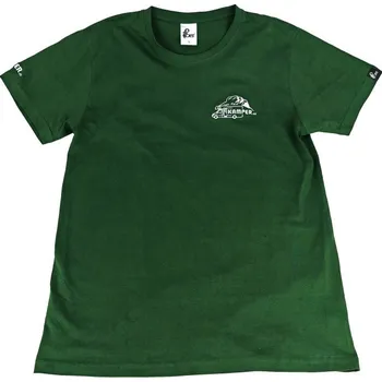 Pánské tričko Tričko s výšivkou, zelené, vel. M, Smilodon