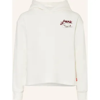 Dámská mikina Levi's® Dívčí Mikina S Kapucí, bílá, 152