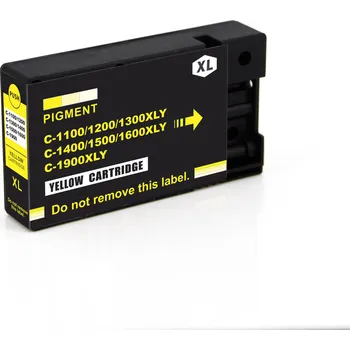 Inkoust Techtek TCTK-C11001200130-13-P-Y za PGI-1400 - neoriginální