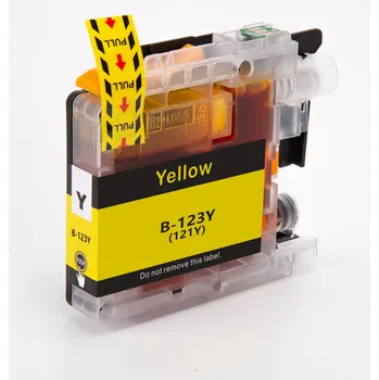 Inkoust Techtek TCTK-BLC123121YV3-10-D-Y pro Brother MFC-J 245 - neoriginální