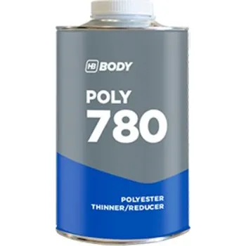 Ředidlo HB BODY 780 polyesterové ředidlo transparentní 1L