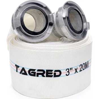 Zahradní hadice Hasičská hadice s rychlospojkami pro čerpadla 3" 20 m PU - vložka z PVC TA532