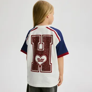 Dívčí tričko Reserved - Tričko s potiskem na zádech - vícebarevná - 526FT-MLC - 526FT-MLC-128