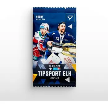 Sběratelská karetní hra Hobby balíček Tipsport ELH 2024/25 Play Off