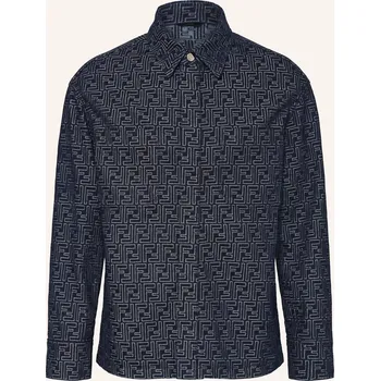 Pánské džíny Fendi Pánská Džínová Bunda, f0buz indigo, 48