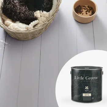 Olej na dřevo Little Greene Barva na podlahu na dřevo - Polomatná 2,5L - Intelligent Floor Paint Vyberte odstín:: Aquamarine Mid (284)