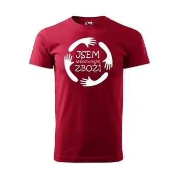 Pánská móda Tričko s potiskem Jsem nedostatkové zboží: červené 3XL