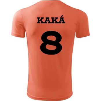 Dres Kaká - Barva: neonově oranžová, Velikost XXL