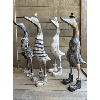 Zahradní dekorace Zahradní dekorace - Kachny - výběr velikostí Barva: Světlá 35cm