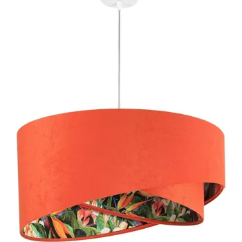 BPS koncept Závěsné svítidlo GALAXY tropické oranžové, 1xE27, ø 50 cm