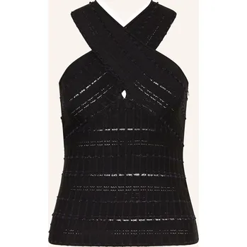 Reiss Dámský Pletený Top, černá, 34