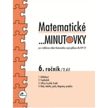 Matematické minutovky pro 6. ročník/ 2. díl - Miroslav Hricz (2021, brožovaná)